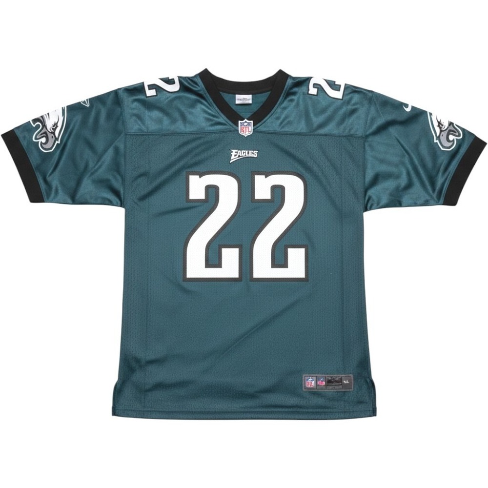 Reebok NFL Philadelphia Eagles Jersey Mens XL Green Nylon Staley 22 Y2K